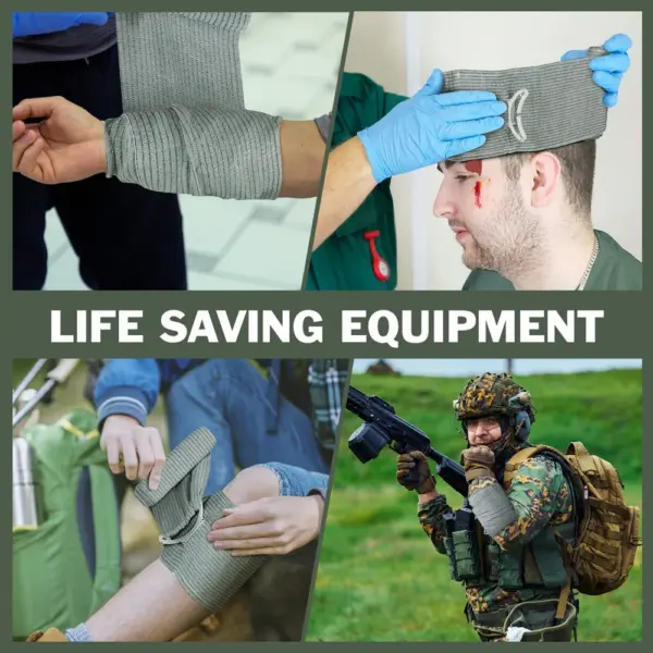 Israeli Bandage 4/6 Inch Tactical Trauma Dressing - Image 5