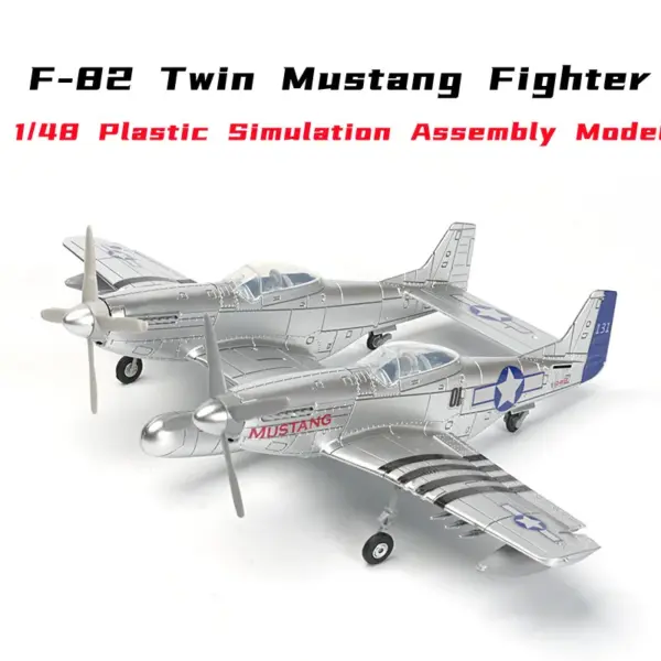 1/48 F-82 Twin Mustang Fighter Model Kit