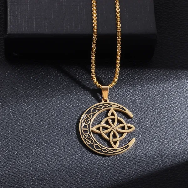 Celtic Protection Knot Pendant Necklace - Image 10