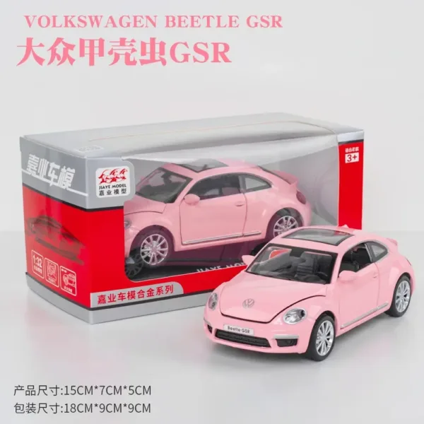 1:32 Volkswagen Beetle Diecast Car Model - Image 9