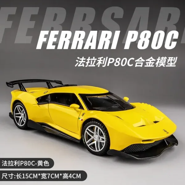 1:32 Alloy Car Model with Sound and Light - Image 9