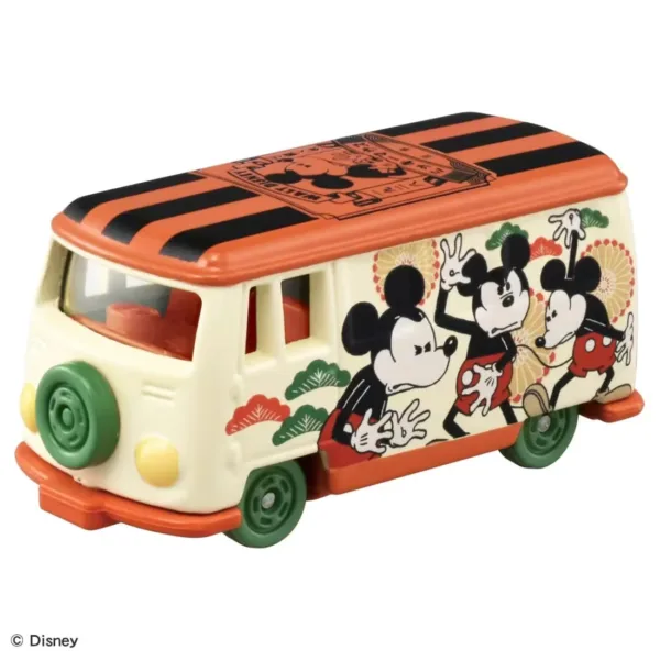 Mickey Mouse Diecast Mini Bus 1:64 Model - Image 7