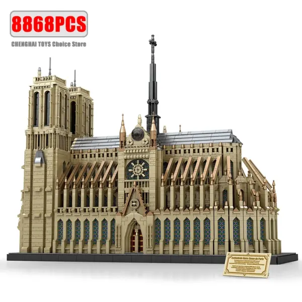 Notre Dame de Paris Building Blocks Set