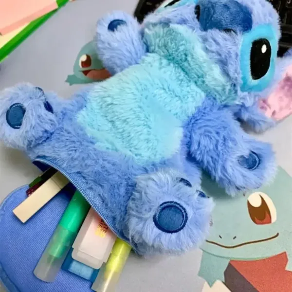 Disney Stitch Plush Pencil Case for Kids - Image 2