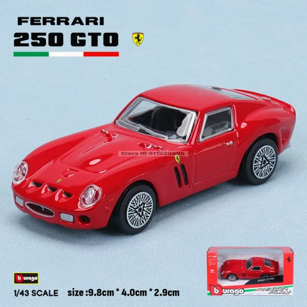 Bburago 1:43 Ferrari Diecast Car Model - Image 24