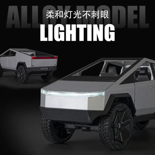 1:24 Alloy Cyber Truck Model Gift - Image 2