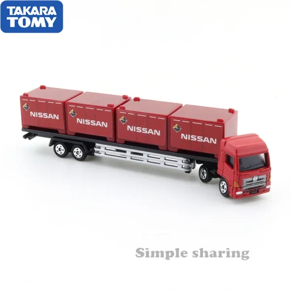 Hino Profia Truck with Nissan Containers Model - Image 4