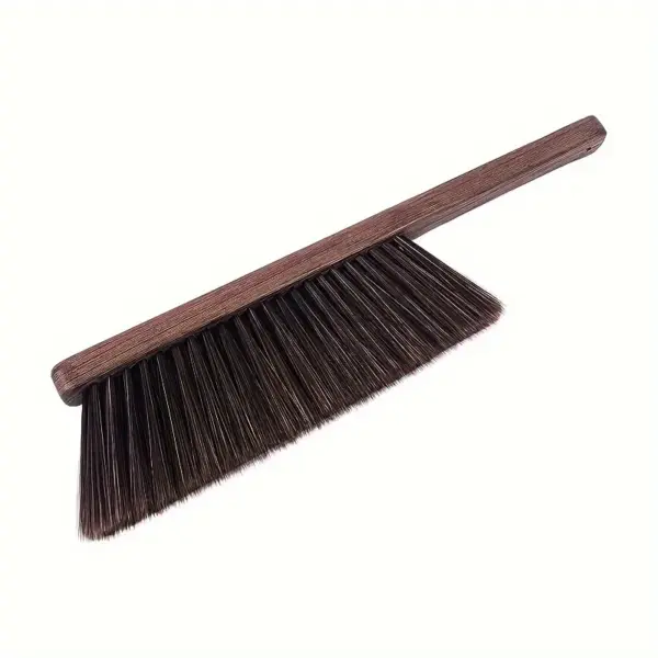 Wooden Dust Removal Brush with Soft Bristles