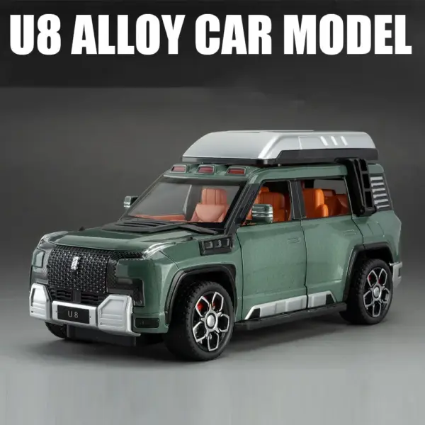 1:24 BYD YANGWANG U8 Diecast Car Model - Image 8