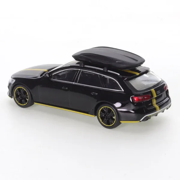 1/64 Scale Audi RS6 C7 Black Model Car - Image 5