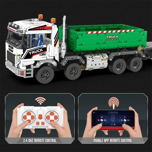 2950pcs Remote Control Truck Building Block Set - Image 3