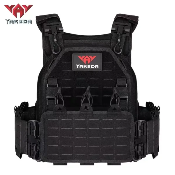 YAKEDA Tactical Vest Adjustable Outdoor Gear