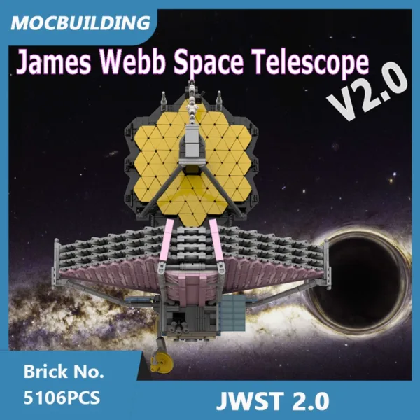 James Webb Space Telescope MOC Building Blocks 5106PCS