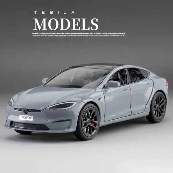 1:24 Alloy Model X Model 3 Model Y Car - Image 10