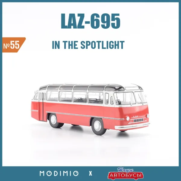 Lviv LAZ-695 Urban Bus Model 1:43 Scale