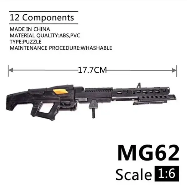 1:6 Scale RPK-74 Model Gun for Action Figures - Image 9
