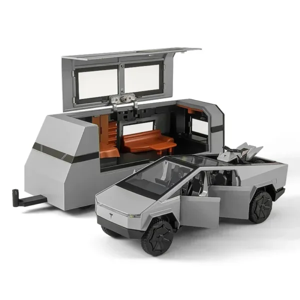 Tesla Cybertruck Diecast Metal Model Car - Image 6