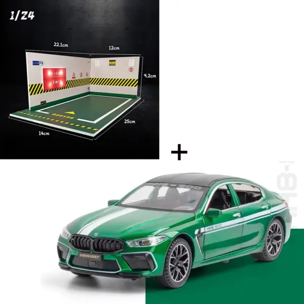 1:24 M8 MH8-800 Diecast Car Toy Model - Image 14