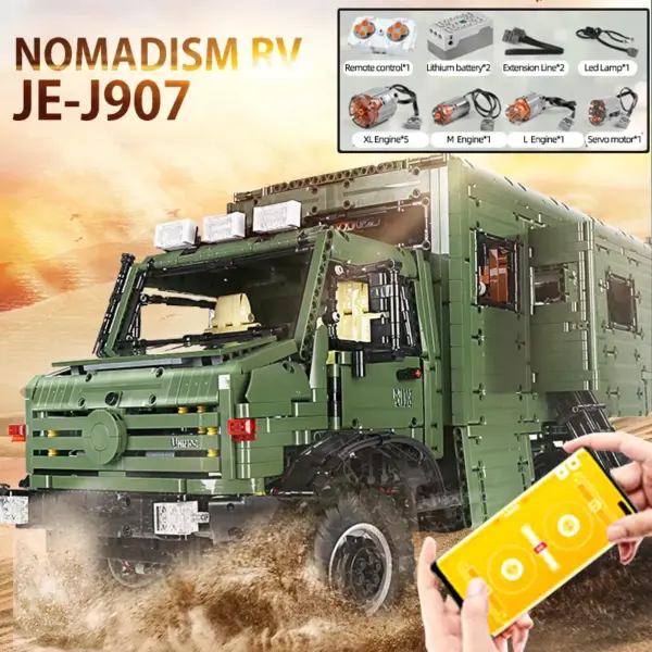 Remote Control Truck Building Blocks Set - Image 6
