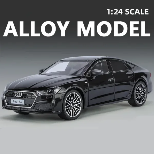 1:24 Audi A7 Diecast Model Car with Lights - Image 14