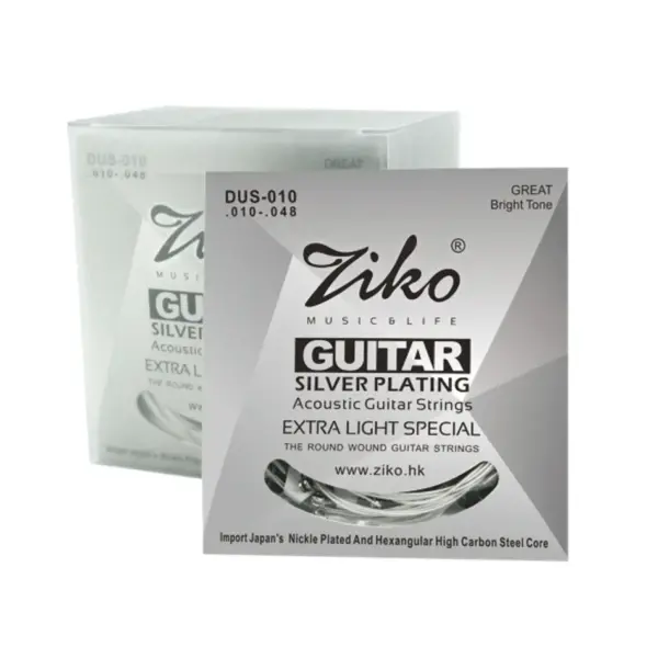 ZIRO DUS Acoustic Guitar Strings Set 010-053 - Image 5