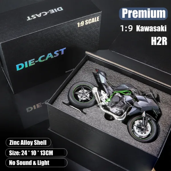 1/9 Scale Motorcycle Diecast Model Toy - Image 11