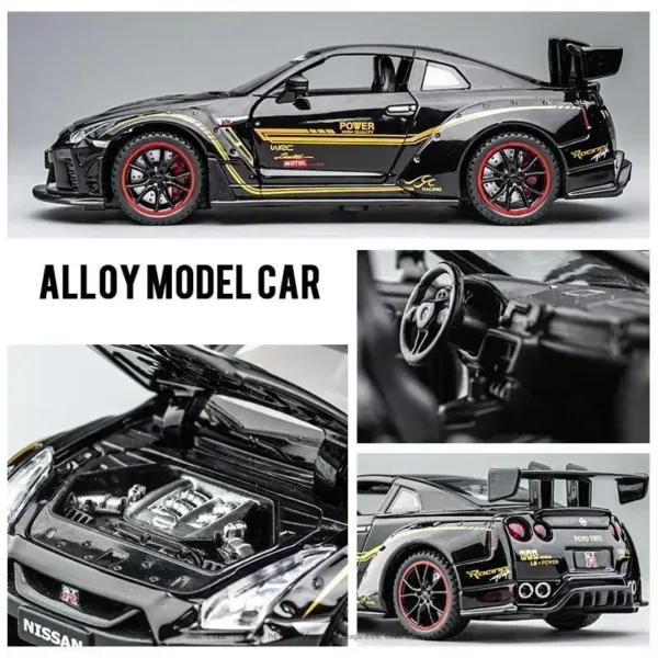 1:32 Nissan GTR R35 Diecast Alloy Model Car - Image 2