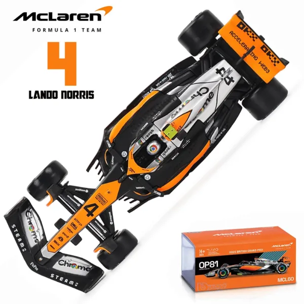 Bburago 1:43 McLaren F1 MCL60 Diecast Model - Image 9