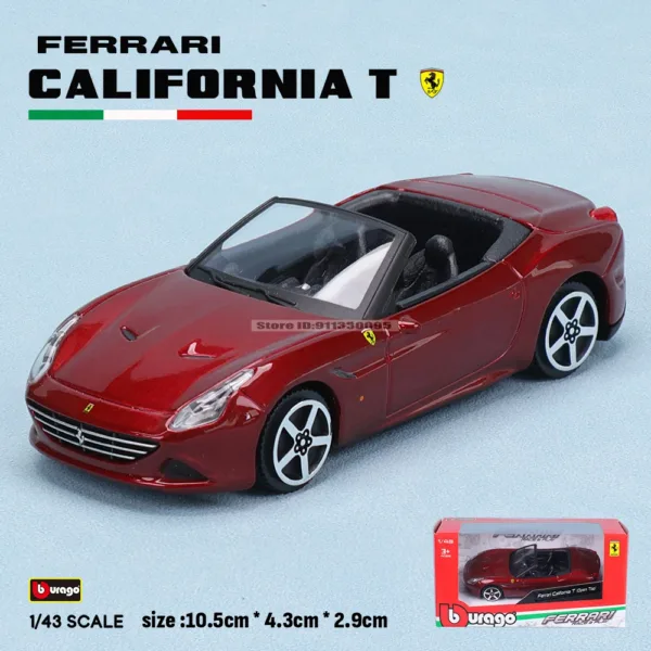 Bburago 1:43 Ferrari Diecast Car Model - Image 31