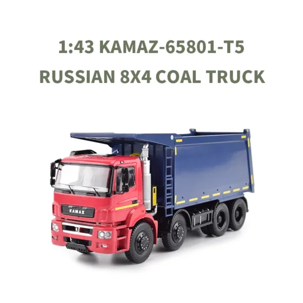 1/43 Scale KAMAZ-65801-T5 Metal Truck Model