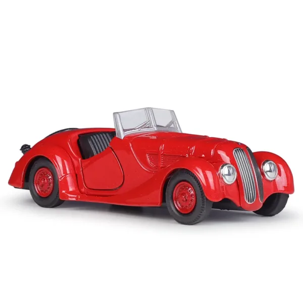 1/36 BMW 328 Diecast Model Retro Car - Image 6