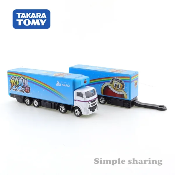 Tomica No.123 GariGarikun Trailer Model Truck - Image 2