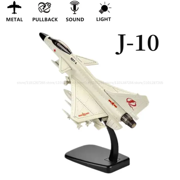 Pullback Jet Fighter Model with Lights and Sound - Image 23