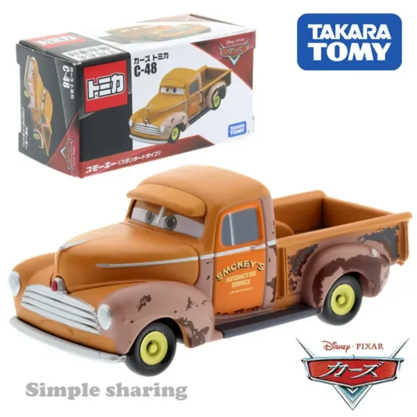 Takara Tomy Disney Pixar Cars Smokey Model Truck