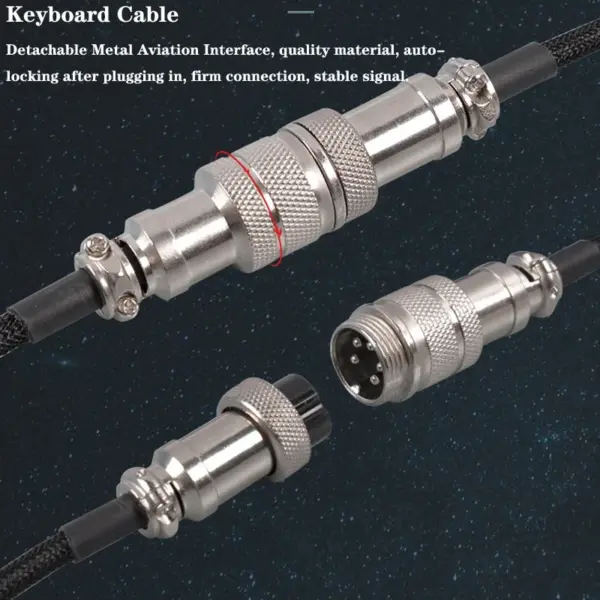 3M Coiled USB Type-C Keyboard Cable - Image 6