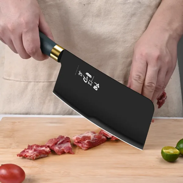 Stainless Steel Chef Knife Set for Home Use - Image 2