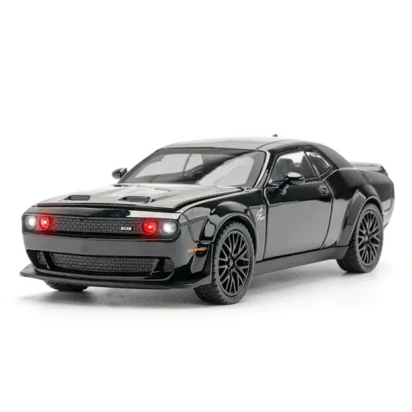 Dodge Challenger Helicat SRT Red Eye Diecast Car - Image 5