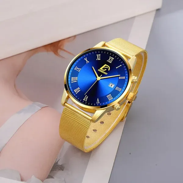 2PCS Luxury Quartz Watches for Men - Image 6