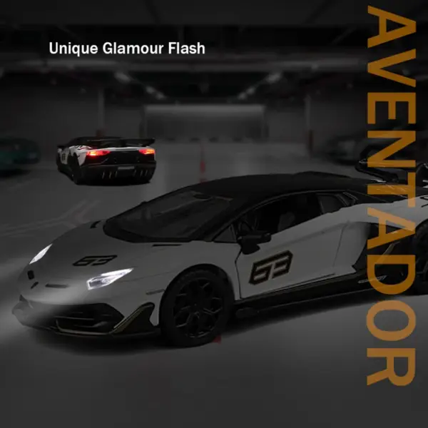 1:32 Diecast Lamborghini Aventador SVJ Model - Image 3