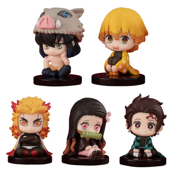 Demon Slayer Ghost Dolls Set of 10 Figures - Image 2