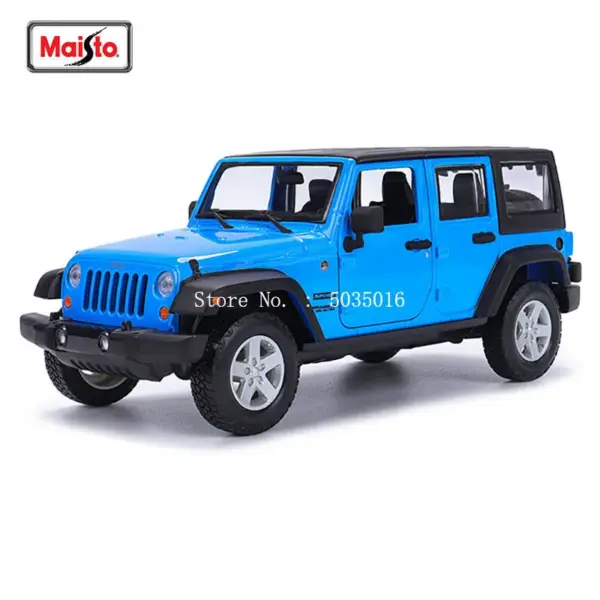 Maisto 1:24 Jeep Wrangler Diecast Model Car