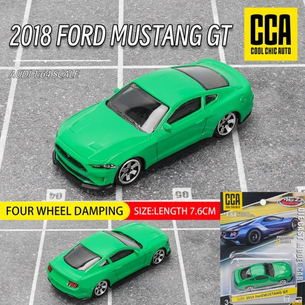 2018 Ford Mustang GT 1:64 Diecast Model Car