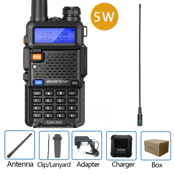 Baofeng UV-5R Dual Band Handheld Walkie Talkie - Image 13