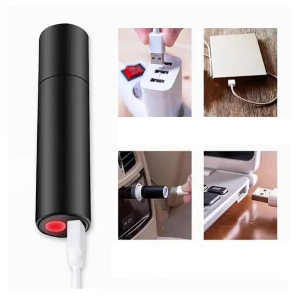 Mini Zoom Waterproof LED Flashlight 450 Lumen - Image 4