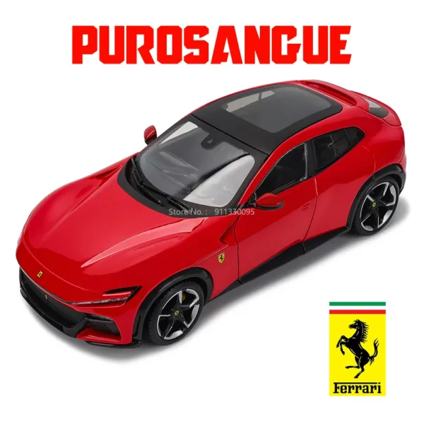 Bburago 1:24 Scale Ferrari Purosangue Diecast