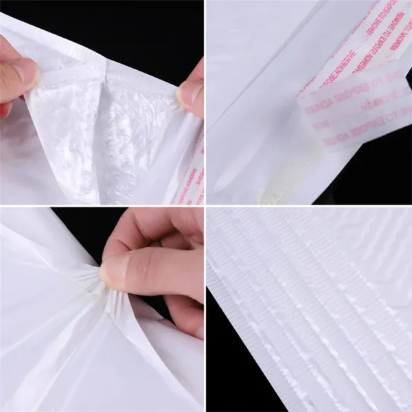 50pcs Waterproof Self Seal Bubble Bags - Image 4