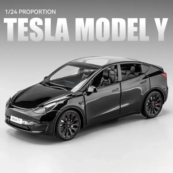 1:24 Alloy Model X Model 3 Model Y Car - Image 26