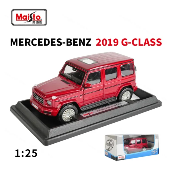 Maisto 1:24 Mercedes-Benz G-Class Diecast Model - Image 9