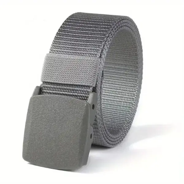 Unisex Canvas Tactical Belt for Outdoor Use - Image 8