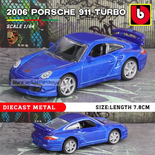 Bburago 1:64 Diecast Luxury Car Collection - Image 18